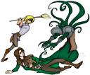 Bob and Joe vs. Lord Octopod Color
