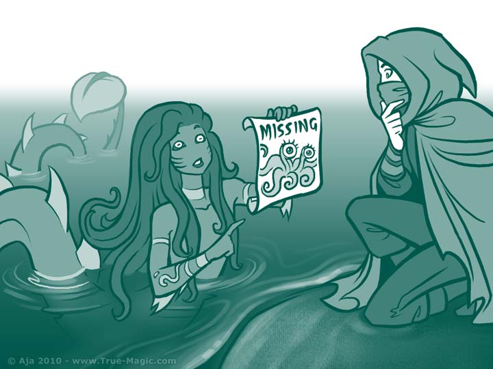 Check it out: I invented a waterproof scroll! Check it out: I invented a waterproof scroll!